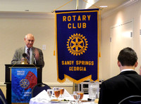 2013 Boys State Georgia Member Ben Goldfein (Weber School) Addresses Rotary Club of Sandy Springs