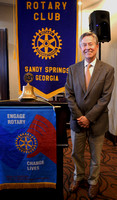 4-17-2014 John Thomas, Board Member, Atlanta Fulton Library System, Speaks to Rotary Club of Sandy Springs