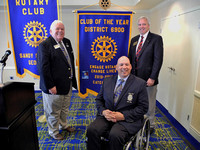 6-9-2014 Outgoing District 6900 District Governor Blake McBurney Visits Rotary Club of Sandy Springs