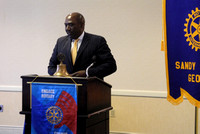 Roosevelt Giles Addresses Rotary Club of Sandy Springs on MLK Day